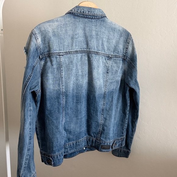 Distressed Denim Jacket - Picture 3 of 4